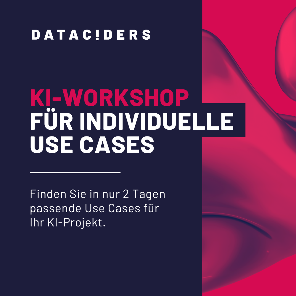 Produktbild KI-Workshop für Unternehmen von Dataciders