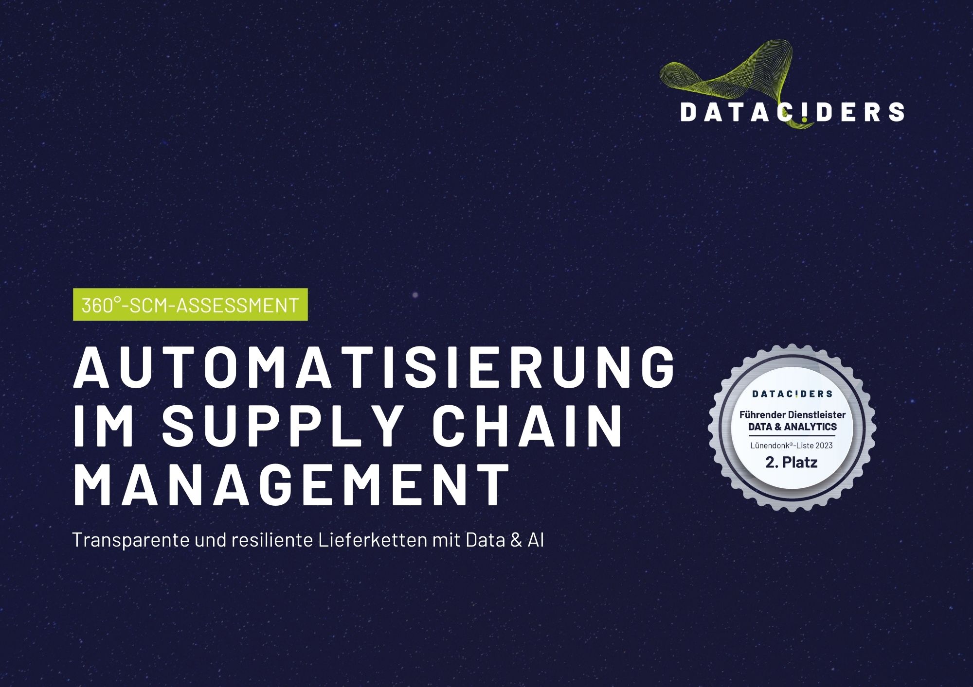 Vorschau der Broschüre "Automatisierung im Supply Chain Management"